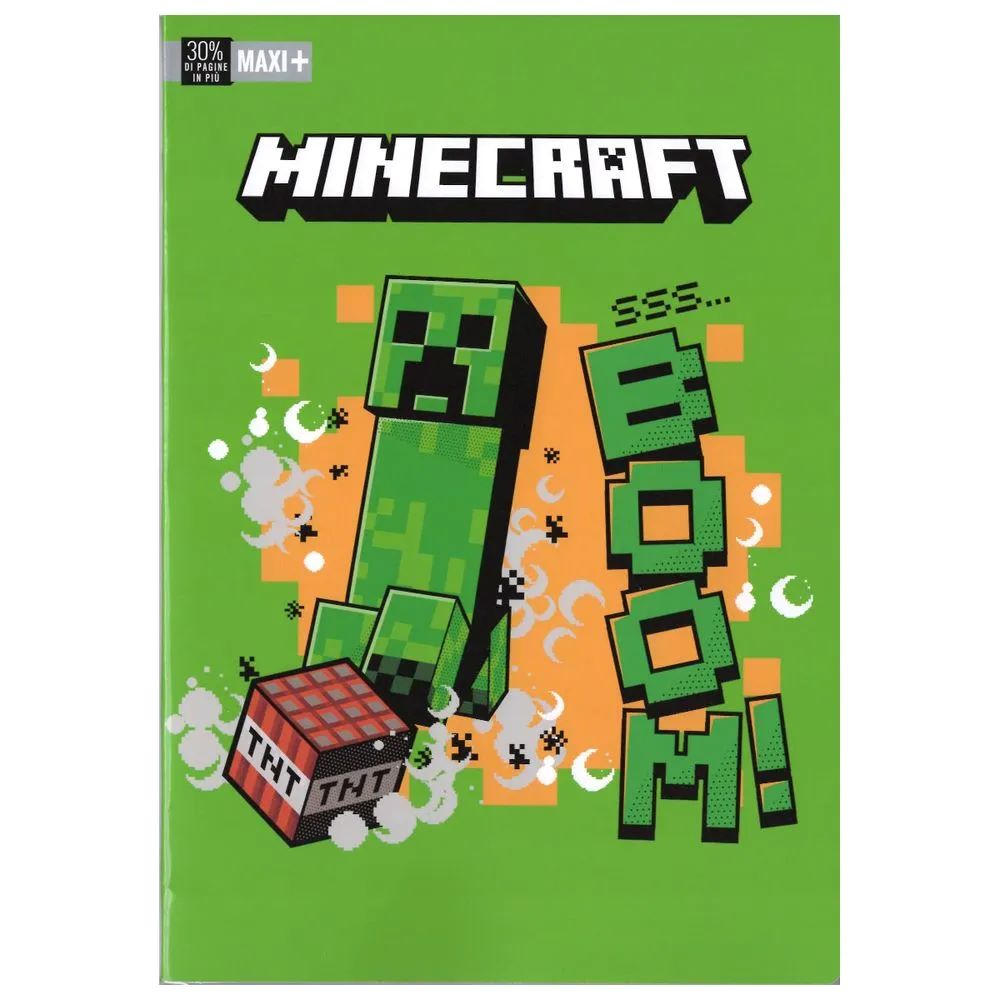 Тетрадка A4 Minecraft Jolly 50 листа, 3 вида, Асортимент
