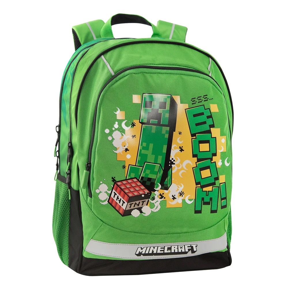 Ученическа раница на колела Minecraft Jolly с подвижна стойка