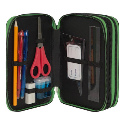 Ученически несесер с 3 отделения Minecraft Jolly