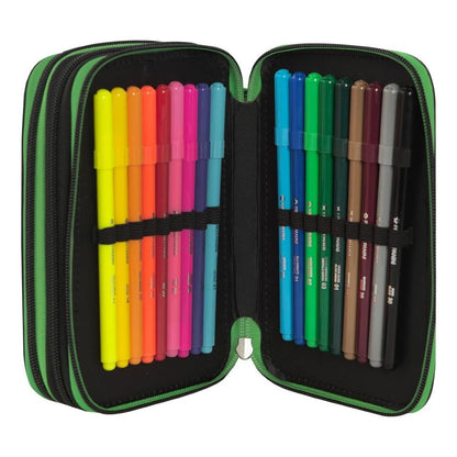 Ученически несесер с 3 отделения Minecraft Jolly