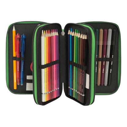 Ученически несесер с 3 отделения Minecraft Jolly