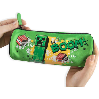Ученически несесер цилиндър Minecraft Jolly