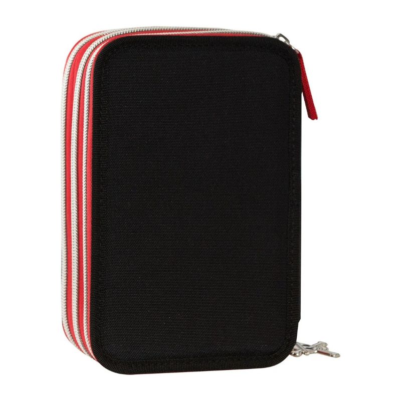 Ученически несесер One Piece Red със съдържание и 3 отделения