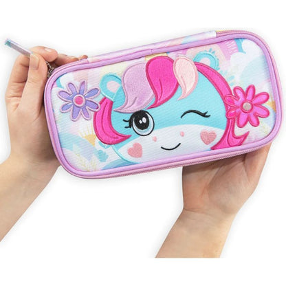 Ученически овален несесер UNICORNO MOFUMOFU