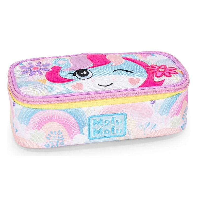 Ученически овален несесер UNICORNO MOFUMOFU