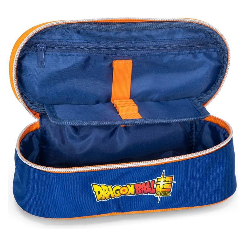 Ученически овален несесер DragonBall Goku Blue/Orange