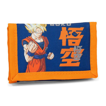 Портфейл DragonBall Goku Blue/Orange