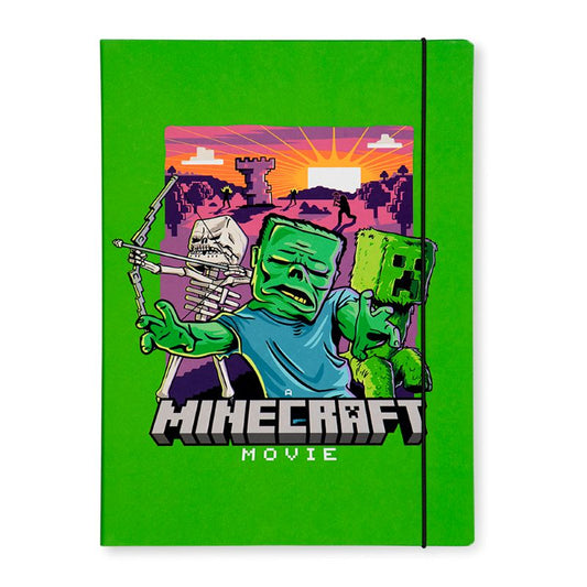 Папка с ластик Minecraft Movie, 2 вида, Асортимент