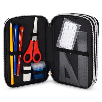 Ученически несесер с 3 отделения Minecraft Movie