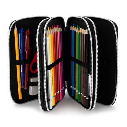 Ученически несесер с 3 отделения Minecraft Movie