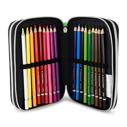 Ученически несесер с 3 отделения Minecraft Movie