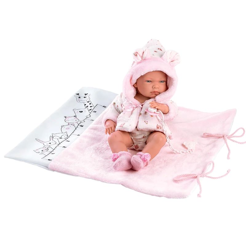 Кукла Llorens Nica с хавлия, 40 см