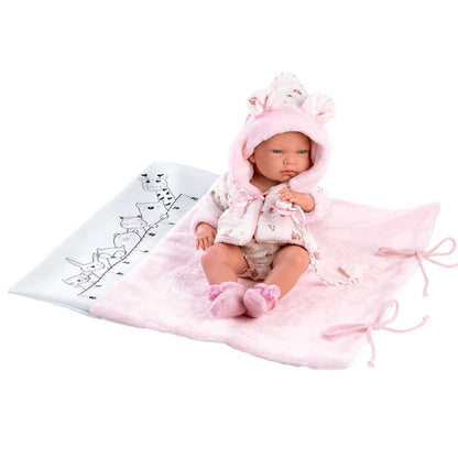 Кукла Llorens Nica с хавлия, 40 см