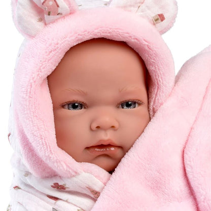 Кукла Llorens Nica с хавлия, 40 см