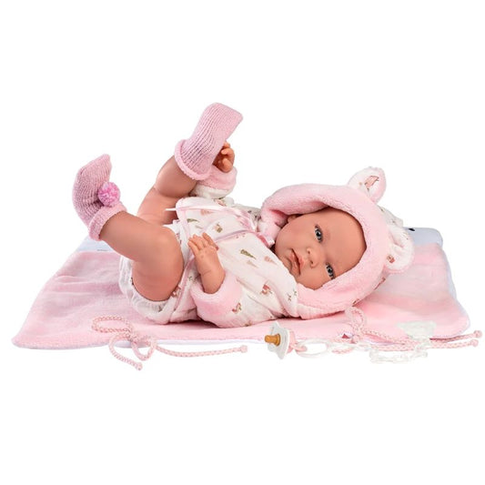 Кукла Llorens Nica с хавлия, 40 см