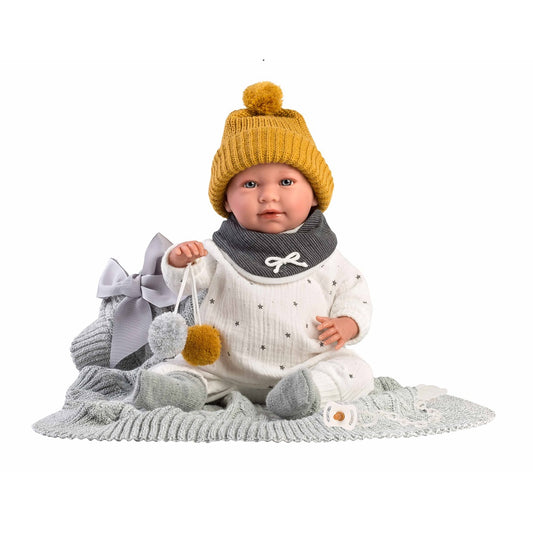 Кукла Llorens Mimo Lloron Con Mantita 42 см