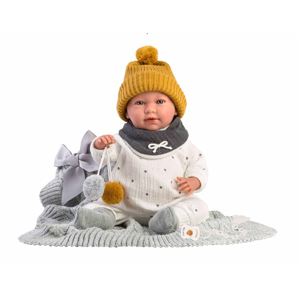 Кукла Llorens Mimo Lloron Con Mantita 42 см