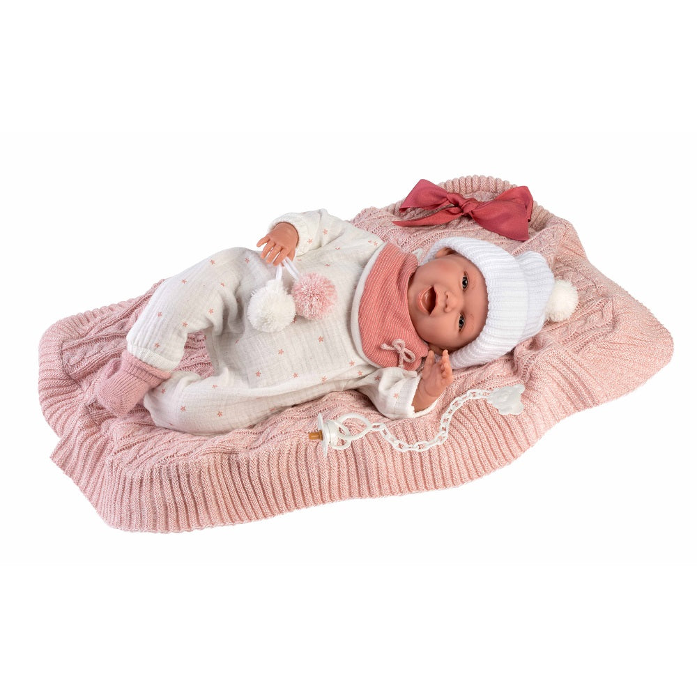 Кукла Llorens Mimi Sonrisa Con Mantita 42 см