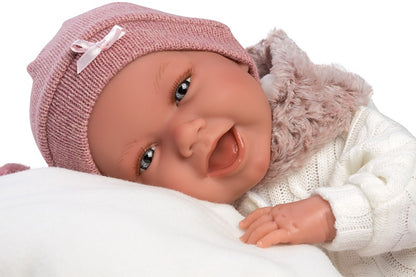 Кукла Llorens Mimi Sonrisas Sillita Rosa 42 см