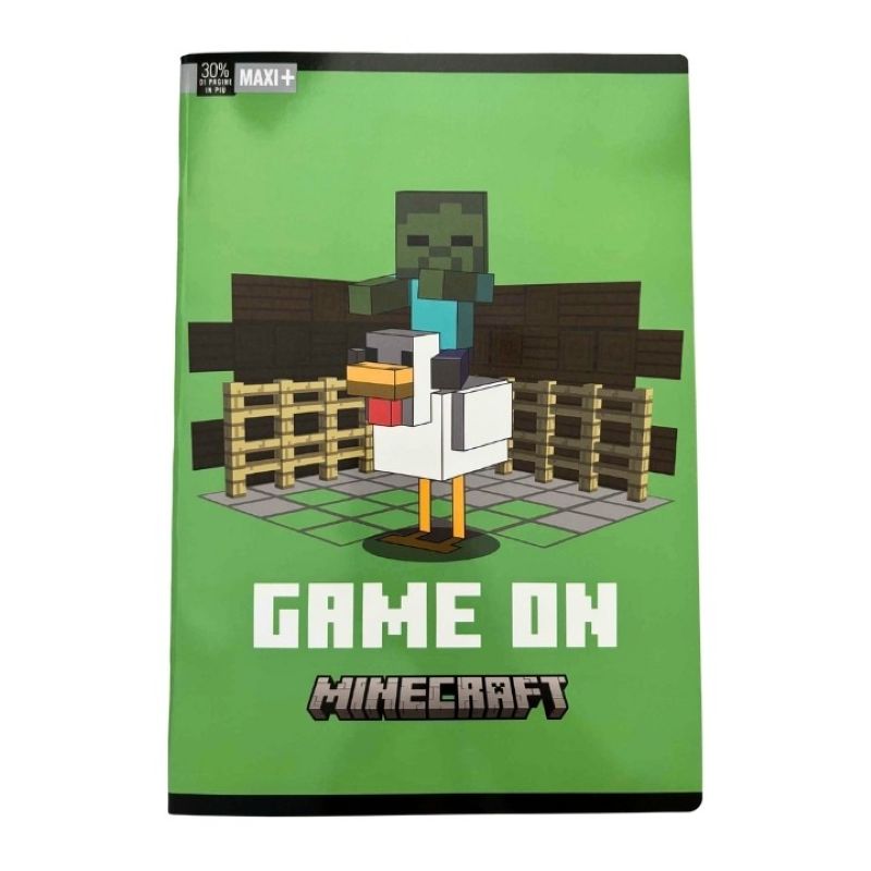 Тетрадка A4 Minecraft Creepers 50 листа, 3 вида, Асортимент