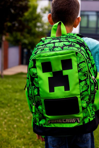 Ученическа раница Minecraft Creepers