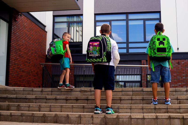 Ученическа раница Minecraft Creepers