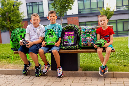 Ученическа раница Minecraft Creepers