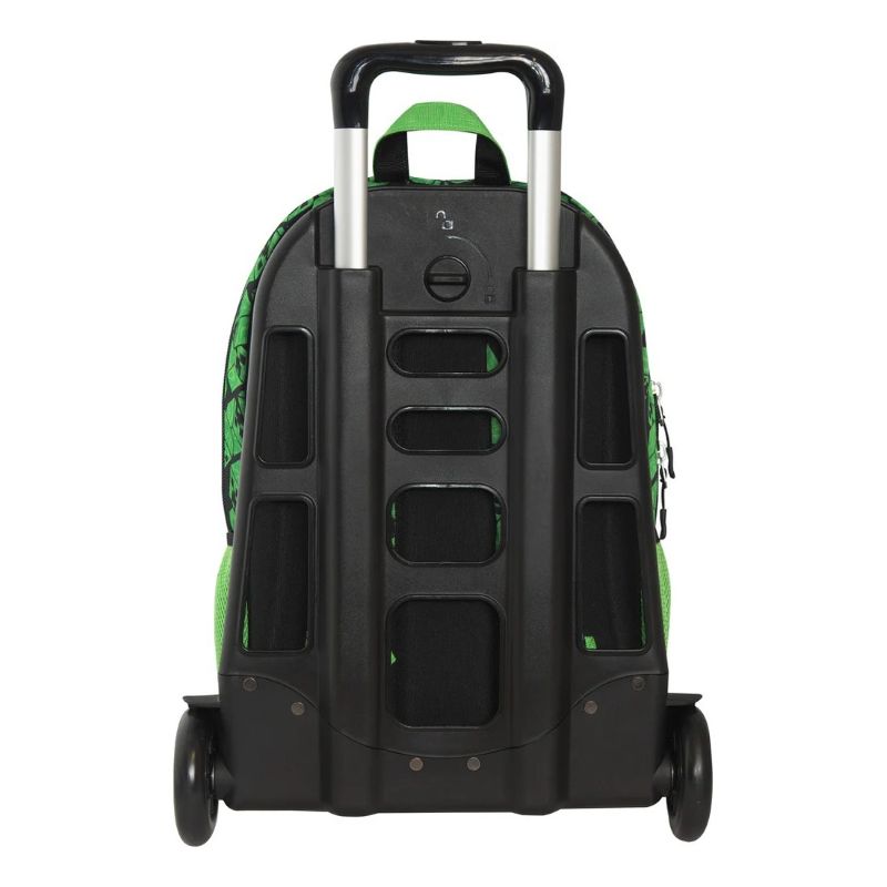 Ученическа раница на колела Minecraft Creepers с подвижна стойка