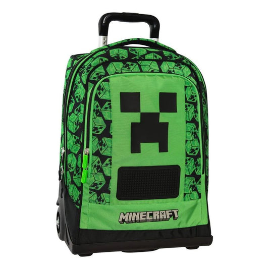 Ученическа раница на колела Minecraft Premium Creepers