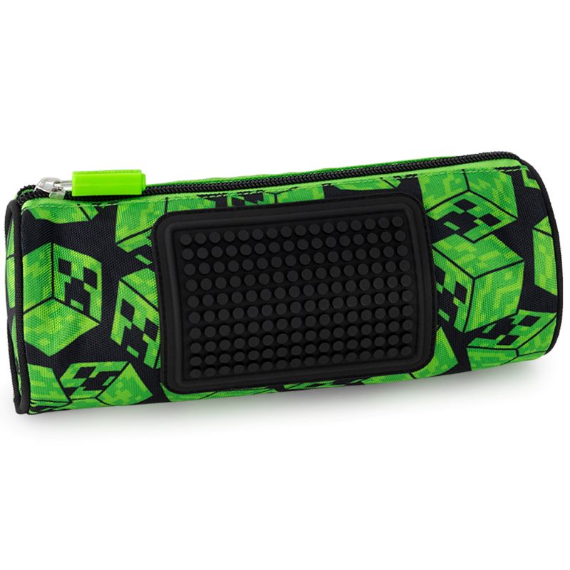 Ученически несесер цилиндър Minecraft Creepers