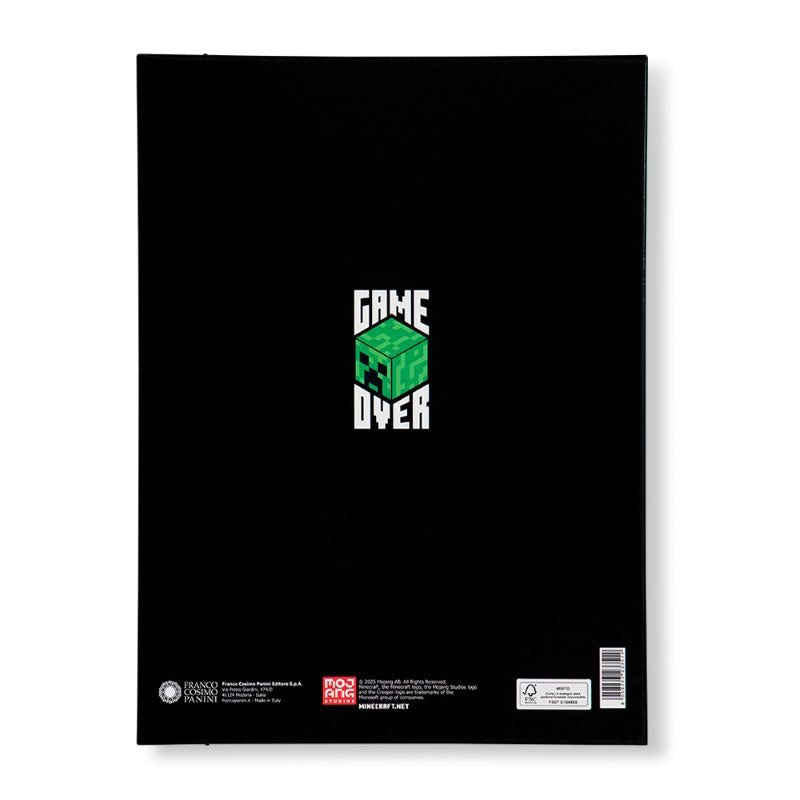 Папка с ластик Minecraft Creepers, 2 вида, Асортимент