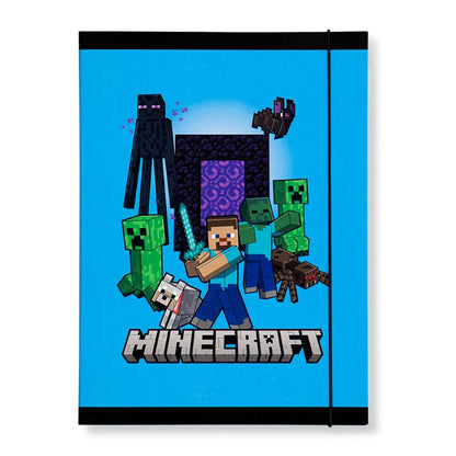 Папка с ластик Minecraft Creepers, 2 вида, Асортимент
