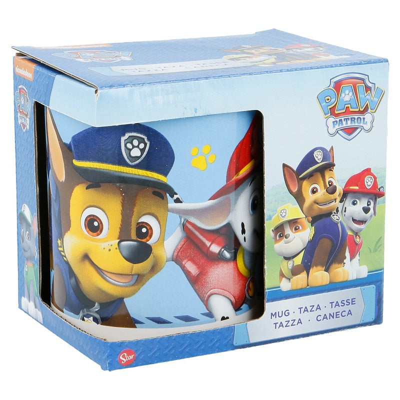 Керамична чаша PAW PATROL BOY ICONS в подаръчна кутия, 325 мл
