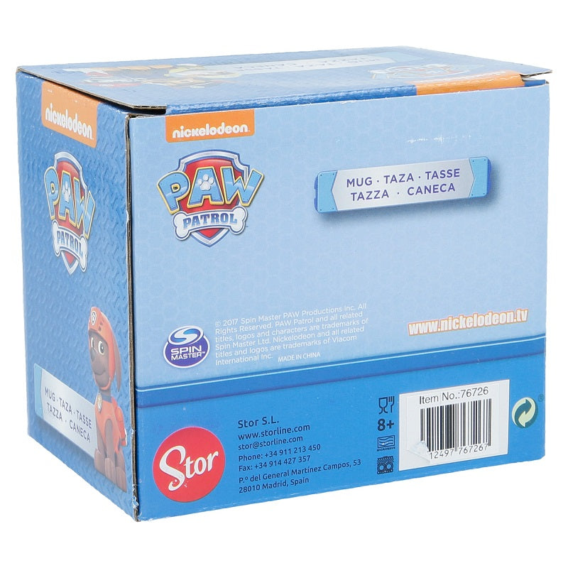 Керамична чаша PAW PATROL BOY ICONS в подаръчна кутия, 325 мл