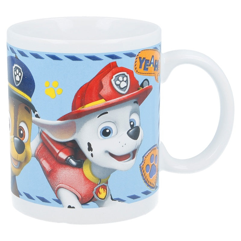 Керамична чаша PAW PATROL BOY ICONS в подаръчна кутия, 325 мл