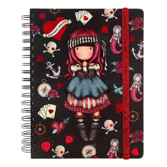 Голям дневник с Wirobound Santoro Gorjuss Mary Rose