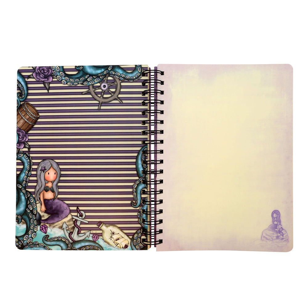Голям дневник с Wirobound Santoro Gorjuss Sea Nixie