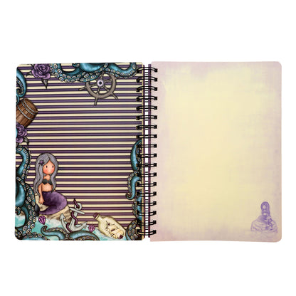 Голям дневник с Wirobound Santoro Gorjuss Sea Nixie
