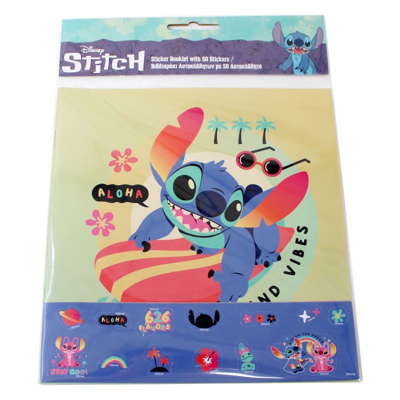 Стикер албум с 50 стикера Stitch