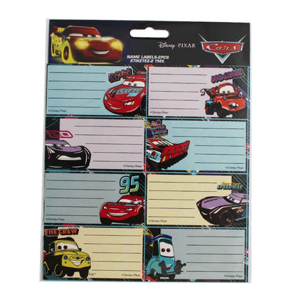 Етикети за тетрадки The Cars (16 броя)