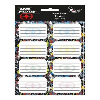 Етикети за тетрадки No Fear Boy (32 броя)