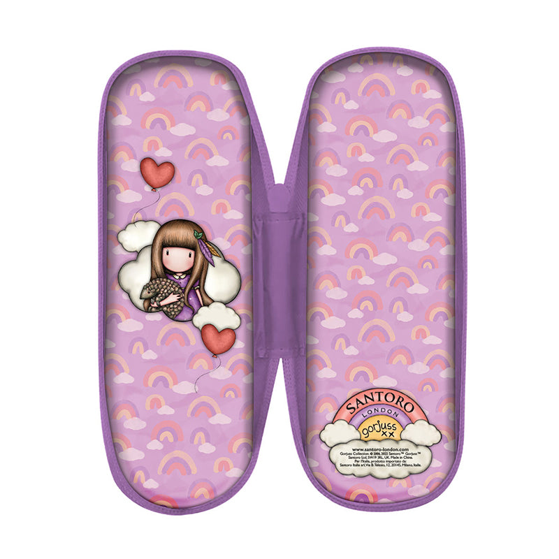 Метална кутия с цип Santoro Gorjuss Be Kind To All Creatures