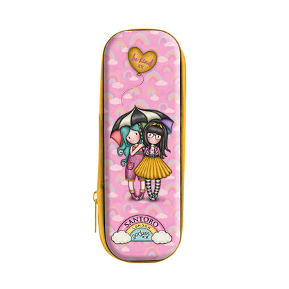 Метална кутия с цип Santoro Gorjuss Be Kind To Each Other