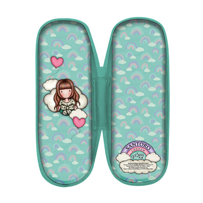 Метална кутия с цип Santoro Gorjuss Be Kind To Our Planet