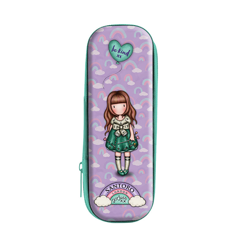 Метална кутия с цип Santoro Gorjuss Be Kind To Our Planet