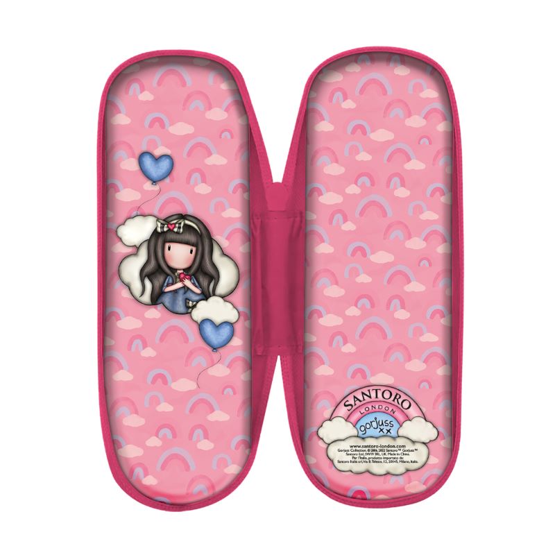 Метална кутия с цип Santoro Gorjuss Be Kind To Yourself