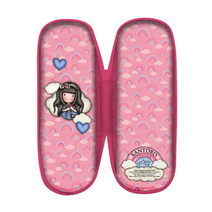 Метална кутия с цип Santoro Gorjuss Be Kind To Yourself