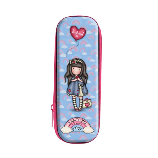 Метална кутия с цип Santoro Gorjuss Be Kind To Yourself