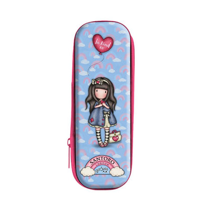 Метална кутия с цип Santoro Gorjuss Be Kind To Yourself