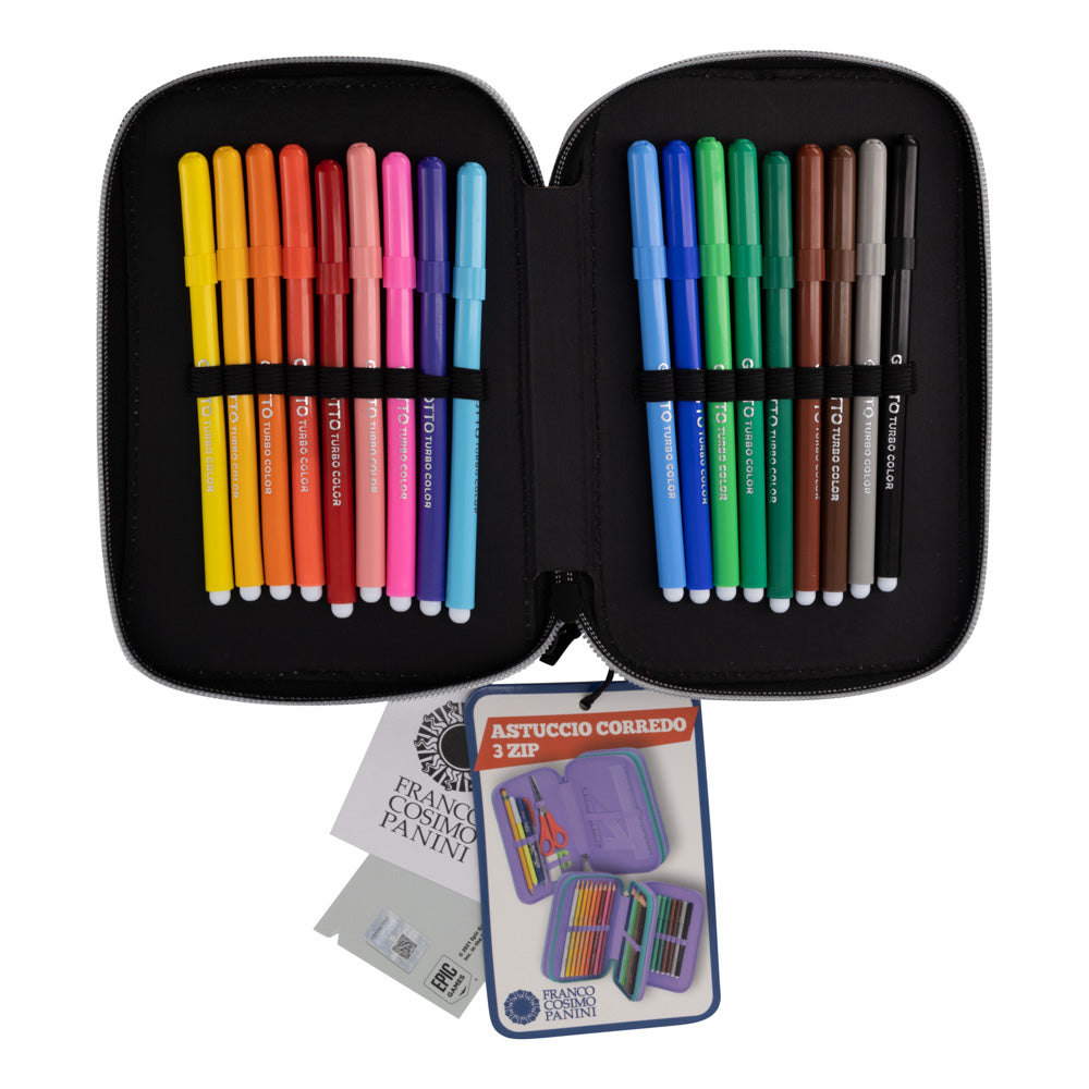 Ученически троен несесер FORTNITE Lama head